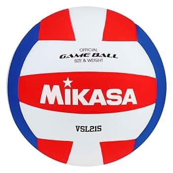 Amazon.com : Mikasa Competitive Class Volleyball (Red/White